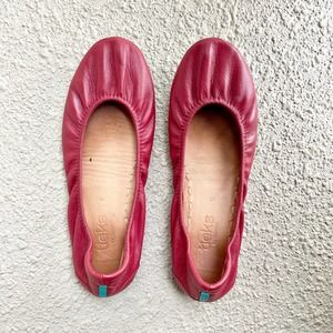 Tieks Ballet Flats Cardinal Red Size 6